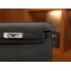 ケリーアド PM クレマンス ブラック シルバー金具