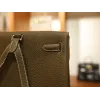 ケリーアド PM クレマンス エトゥープ ゴールド金具
