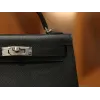 ミニケリー エプソム ブラック シルバー金具