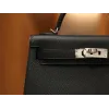 ミニケリー エプソム ブラック シルバー金具