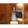 ミニケリー エプソム U2/Blue Zephyr ブルーゼフィール シルバー金具