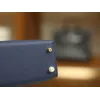 ミニケリー エプソム 73/Blue Saphir  ブルーサフィール ゴールド金具