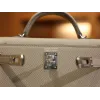 ミニケリー エプソム M8/Gris Asphalt  グリアスファルト シルバー金具