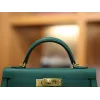 ミニケリー エプソム Z6/ Malachite  マラカイト ゴールド金具