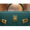 ミニケリー エプソム Z6/ Malachite  マラカイト ゴールド金具