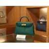ミニケリー エプソム Z6/ Malachite  マラカイト ゴールド金具