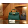 ミニケリー エプソム Z6/ Malachite  マラカイト ゴールド金具