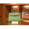 ミニケリー エプソム 3I /Vert Criquet  ヴェールクリケット ゴールド金具
