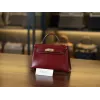 ミニケリー ボックス Box Rouge Garance ルージュガランス ゴールド金具