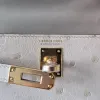 ミニケリー オーストリッチ クレ Craie ゴールド金具