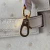 ミニケリー オーストリッチ クレ Craie ゴールド金具