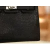 バーキン20 リザード ブラック シルバー金具