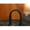 バーキン20 リザード ブラック シルバー金具