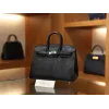 バーキン20 リザード ブラック シルバー金具