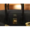 バーキン25 トゴ Blackブラック ゴールド金具