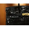 バーキン25 光沢ニロティカス ブラック ゴールド金具