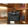 バーキン25 クレマンス Clemenceブラック シルバー金具