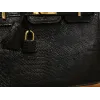 バーキン25 Lizardリザード ブラック ゴールド金具