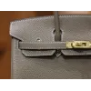 バーキン25 トゴ エトゥープEtoupe ゴールド金具