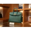 バーキン25 トゴ Z6/Malachite マラカイト ゴールド金具