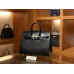 バーキン25 ボックス セリエ ブラック Sellier Blackゴールド金具