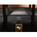 バーキン25 ボックス セリエ ブラック Sellier Blackゴールド金具