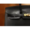 バーキン25 ボックス セリエ ブラック Sellier Blackゴールド金具