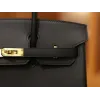 バーキン25 スイフトSwift ブラック ゴールド金具