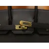 バーキン25 スイフトSwift ブラック ゴールド金具