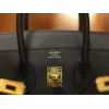 バーキン25 スイフトSwift ブラック ゴールド金具