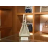 バーキン25 スイフト 10/Craie クレ シルバー金具
