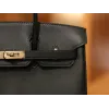 バーキン25 スイフトSwift ブラック ローズゴールド金具