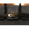バーキン25 スイフトSwift ブラック ローズゴールド金具