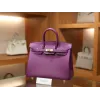 バーキン25 ヴォーエプソン Epsom P9/ Anemoneアネモネ ゴールド金具