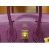 バーキン25 ヴォーエプソン Epsom P9/ Anemoneアネモネ ゴールド金具