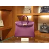 バーキン25 ヴォーエプソン Epsom P9/ Anemoneアネモネ ゴールド金具