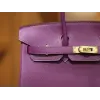 バーキン25 ヴォーエプソン Epsom P9/ Anemoneアネモネ ゴールド金具