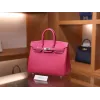 バーキン25 ヴォーエプソン L3/Rose Purple  ローズパープル シルバー金具