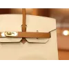 バーキン25 ヴォーエプソン Sellier セリエ 10/Craie クレ ゴールド金具 (HSS)