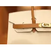 バーキン25 ヴォーエプソン Sellier セリエ 10/Craie クレ ゴールド金具 (HSS)