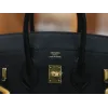 バーキン25 ヴォーエプソン Sellierセリエ ブラック Blackゴールド金具
