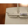 バーキン25 ヴォーエプソン セリエ 10/ Craie クレ シルバー金具