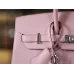 バーキン 25 ヴォーエプソン セリエ 3Q/Rose Sakura ローズサクラ シルバー金具