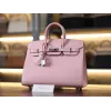 バーキン 25 ヴォーエプソン セリエ 3Q/Rose Sakura ローズサクラ シルバー金具