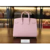 バーキン 25 ヴォーエプソン セリエ 3Q/Rose Sakura ローズサクラ シルバー金具