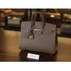 バーキン 25 ヴォーエプソン セリエ Sellier エトゥープ Etoupe ゴールド金具