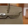 バーキン 25 ヴォーエプソン セリエ エトゥープEtoupeシルバー金具