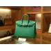 バーキン 25 クレマンス Clemence U4/Vert Vertigo ヴェールヴェルティゴ ゴールド金具