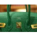 バーキン 25 クレマンス Clemence U4/Vert Vertigo ヴェールヴェルティゴ ゴールド金具