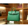 バーキン 25 クレマンス Clemence U4/Vert Vertigo ヴェールヴェルティゴ ゴールド金具